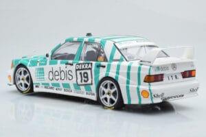 Mercedes 190E 2.5-16 W201 EVO 2 Debis #19 R. Asch Team Zackspeed DTM 1991 Minichamps 1:18 155913619 Diecast — photo 5 of 6