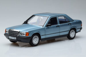 Mercedes 190E W201 Light Blue Norev 1:18