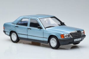 Mercedes 190E W201 Light Blue Norev 1:18 183828 Diecast — photo 5 of 7
