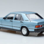 Mercedes 190E W201 Light Blue Norev 1:18 - image 6 of 7