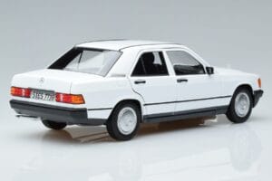 Mercedes 190 E W201 White Norev 1:18 183820 Diecast — photo 3 of 7