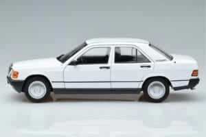 Mercedes 190 E W201 White Norev 1:18 183820 Diecast — photo 4 of 7