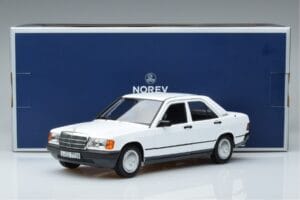Mercedes 190 E W201 White Norev 1:18 183820 Diecast — photo 7 of 7