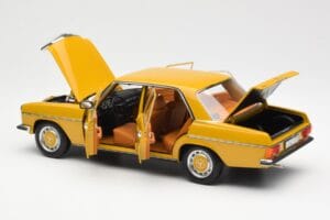 Mercedes 200/8 W115 Sahara Yellow Norev 1:18 183771 Diecast — photo 5 of 8
