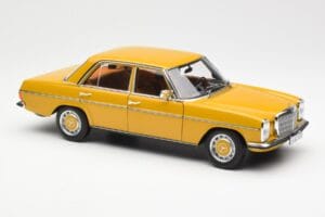 Mercedes 200/8 W115 Sahara Yellow Norev 1:18 183771 Diecast — photo 6 of 8