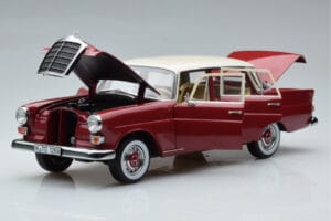 Mercedes 200 W110 Red Norev 1:18 183706 Diecast — photo 2 of 7