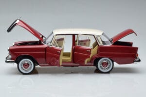 Mercedes 200 W110 Red Norev 1:18 183706 Diecast — photo 4 of 7