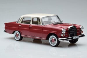 Mercedes 200 W110 Red Norev 1:18 183706 Diecast — photo 6 of 7