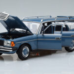 Mercedes 200T S123 Blue Norev 1:18 - image 2 of 7