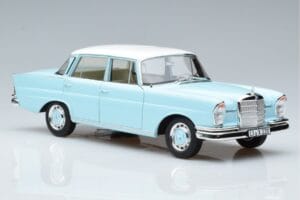 Mercedes 220 S W111 Blue Norev 1:18 183920 Diecast — photo 5 of 7