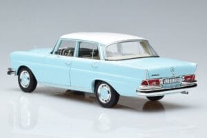 Mercedes 220 S W111 Blue Norev 1:18 183920 Diecast — photo 6 of 7