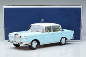 Mercedes 220 S W111 Blue Norev 1:18 183920 Diecast — photo 7 of 7