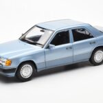 Mercedes 230E W124 Light Blue Metallic Norev 1:18