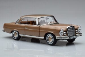 Mercedes 250 SE Coupe W111 Gold Metallic Norev 1:18 183759 Diecast — photo 5 of 7