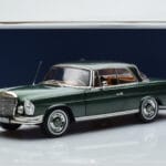 Mercedes 250 SE Coupe W111 Green Metallic Limited Edition Norev 1:18 183764 Diecast - image 7 of 7