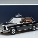 Mercedes 280 SE W108 Black Norev 1:18 183762 Diecast - image 7 of 7