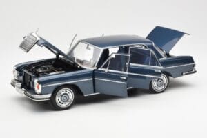 Mercedes 280 SE W108 Dark Blue Metallic Norev 1:18 183534 Diecast — photo 2 of 8