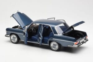 Mercedes 280 SE W108 Dark Blue Metallic Norev 1:18 183534 Diecast — photo 5 of 8