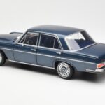 Mercedes 280 SE W108 Dark Blue Metallic Norev 1:18 183534 - image 7 of 8