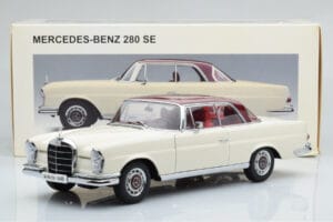Mercedes 280 SE W108 White AUTOart 1:18 76287 Diecast — photo 8 of 8