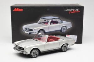 Mercedes 280 SL W113 Pagoda Silver Schuco 1:18 450035000 Diecast — photo 8 of 8