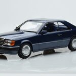 Mercedes 300 CE-24 C124 Coupe Nautical Blue Limited Edition Norev 1:18 183882 Diecast
