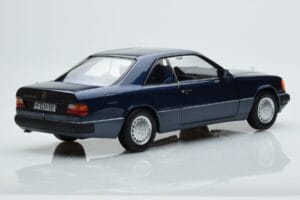 Mercedes 300 CE-24 C124 Coupe Nautical Blue Limited Edition Norev 1:18 183882 Diecast — photo 3 of 7