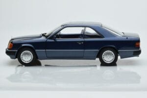 Mercedes 300 CE-24 C124 Coupe Nautical Blue Limited Edition Norev 1:18 183882 Diecast — photo 4 of 7