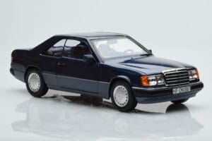 Mercedes 300 CE-24 C124 Coupe Nautical Blue Limited Edition Norev 1:18 183882 Diecast — photo 5 of 7