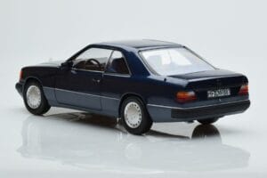 Mercedes 300 CE-24 C124 Coupe Nautical Blue Limited Edition Norev 1:18 183882 Diecast — photo 6 of 7