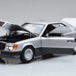 Mercedes 300 CE-24 C124 Coupe Silver Norev 1:18 183880 Diecast - image 2 of 7