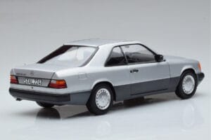 Mercedes 300 CE-24 C124 Coupe Silver Norev 1:18 183880 Diecast — photo 3 of 7