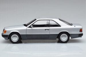 Mercedes 300 CE-24 C124 Coupe Silver Norev 1:18 183880 Diecast — photo 4 of 7