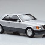 Mercedes 300 CE-24 C124 Coupe Silver Norev 1:18 183880 Diecast - image 5 of 7