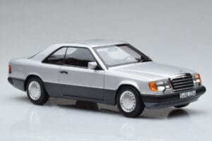 Mercedes 300 CE-24 C124 Coupe Silver Norev 1:18 183880 Diecast — photo 5 of 7