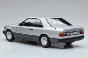 Mercedes 300 CE-24 C124 Coupe Silver Norev 1:18 183880 Diecast — photo 6 of 7