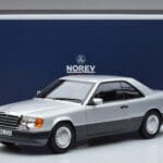 Mercedes 300 CE-24 C124 Coupe Silver Norev 1:18 183880 Diecast - image 7 of 7