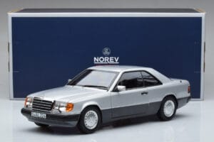 Mercedes 300 CE-24 C124 Coupe Silver Norev 1:18 183880 Diecast — photo 7 of 7