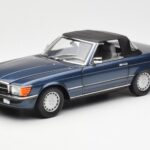 Mercedes 300 SL R107 Nautical Blue Norev 1:18 183466