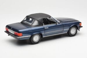Mercedes 300 SL R107 Nautical Blue Norev 1:18 183466 Diecast — photo 3 of 8