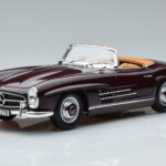Mercedes 300 SL W198 Roadster Red Norev 1:18