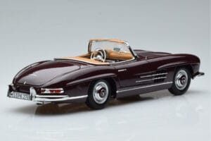 Mercedes 300 SL W198 Roadster Red Norev 1:18 183891 Diecast — photo 3 of 8