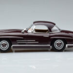 Mercedes 300 SL W198 Roadster Red Norev 1:18 - image 4 of 8