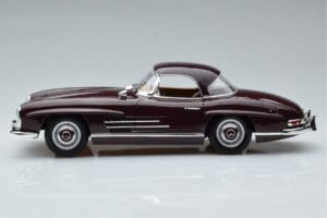 Mercedes 300 SL W198 Roadster Red Norev 1:18 183891 Diecast — photo 4 of 8