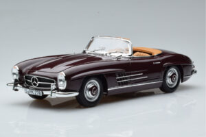 Mercedes 300 SL W198 Roadster Red Norev 1:18