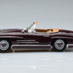 Mercedes 300 SL W198 Roadster Red Norev 1:18 - image 5 of 8