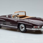 Mercedes 300 SL W198 Roadster Red Norev 1:18 - image 7 of 8
