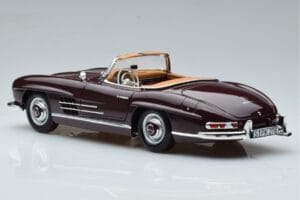 Mercedes 300 SL W198 Roadster Red Norev 1:18 183891 Diecast — photo 7 of 8