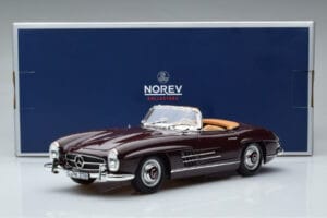 Mercedes 300 SL W198 Roadster Red Norev 1:18 183891 Diecast — photo 8 of 8