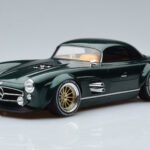 Mercedes 300 SL Speedster Hard Top By S-Klub Green GT Spirit 1:18